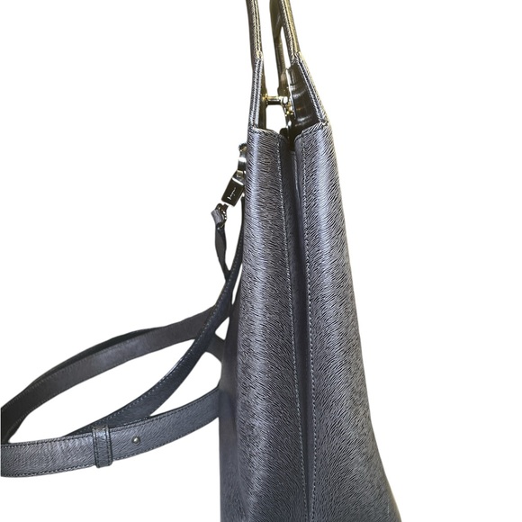 SALVATORE FERRAGAMO Gancini Gradation Handbag Rucksack 2WAY - Picture 9 of 16